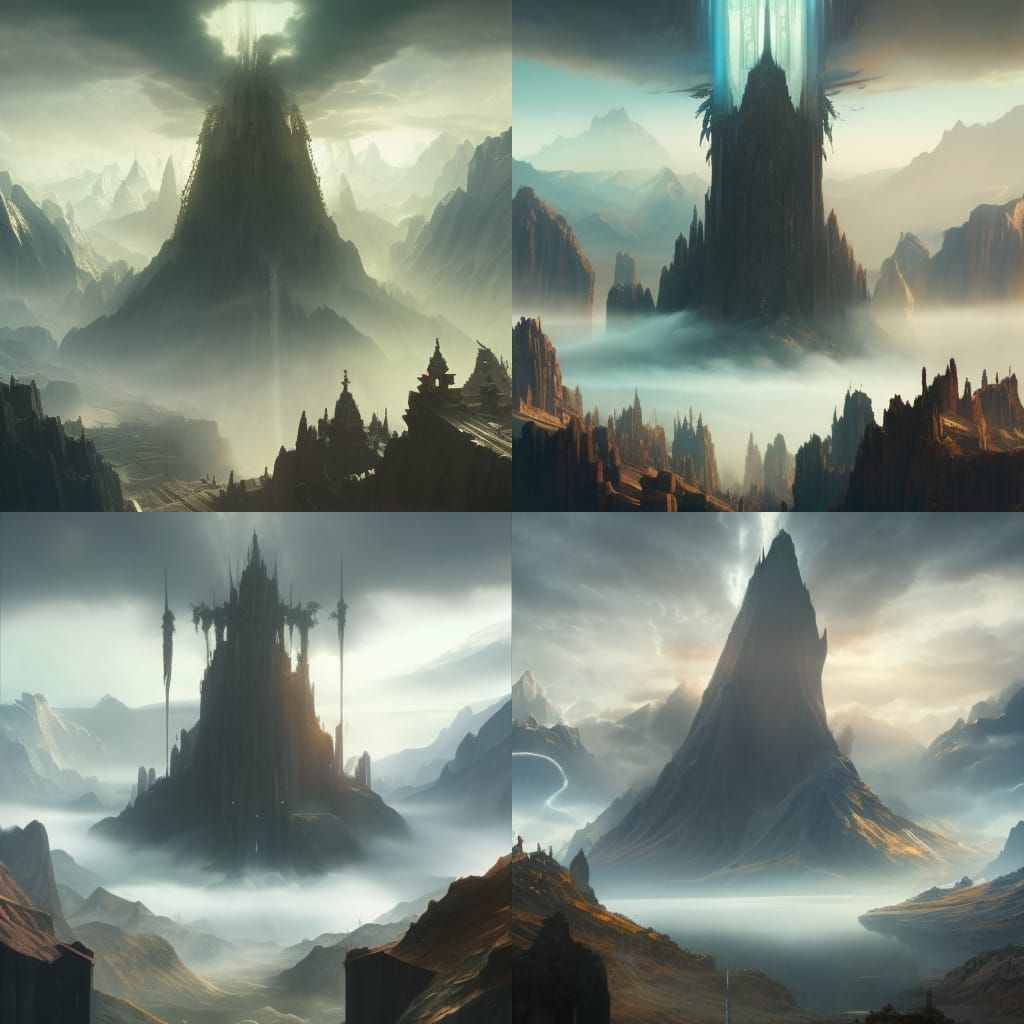 Epic Godsmoot Council on Zenith Peak