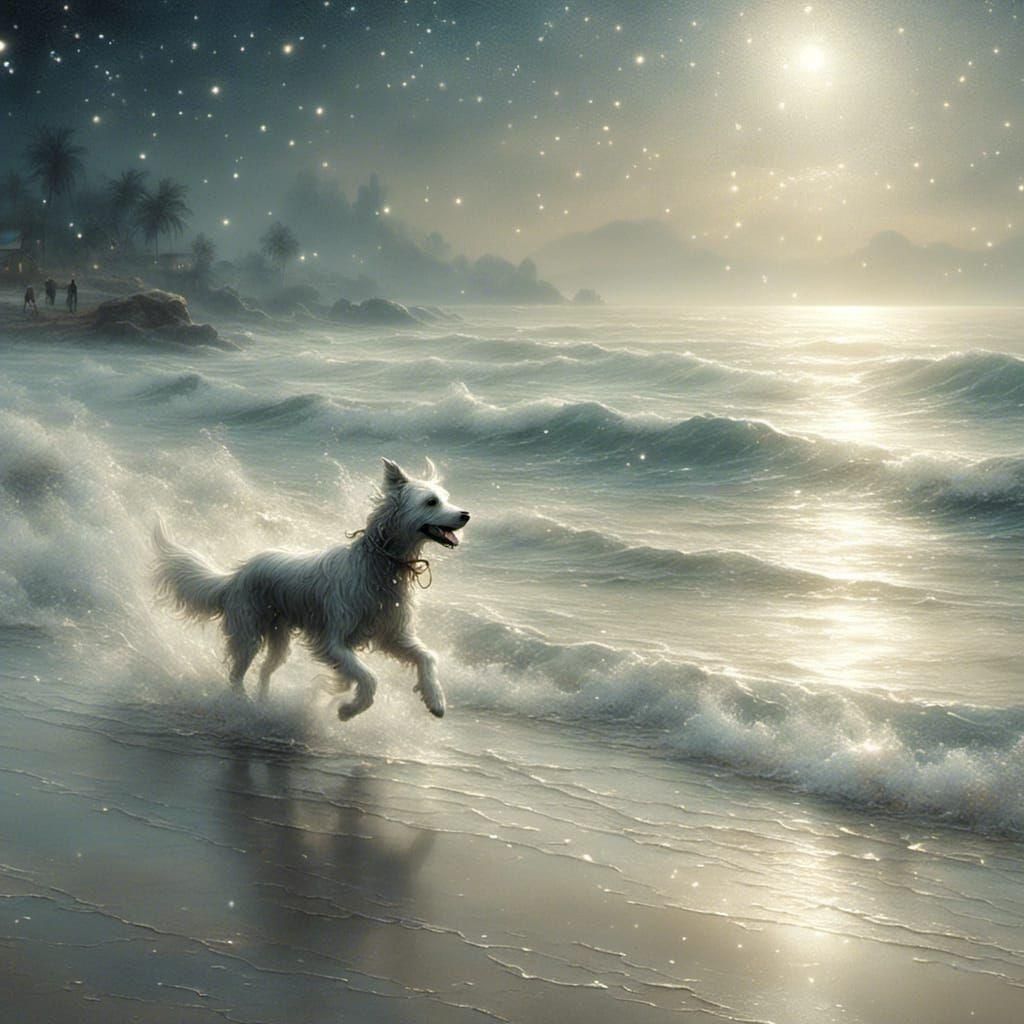 Abstract Sea Foam Texture