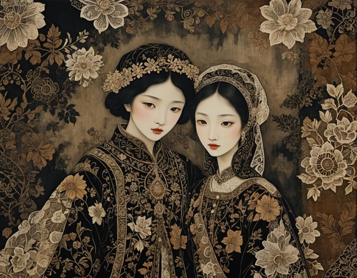 Unrequited Love in Batik Patterns and Lace