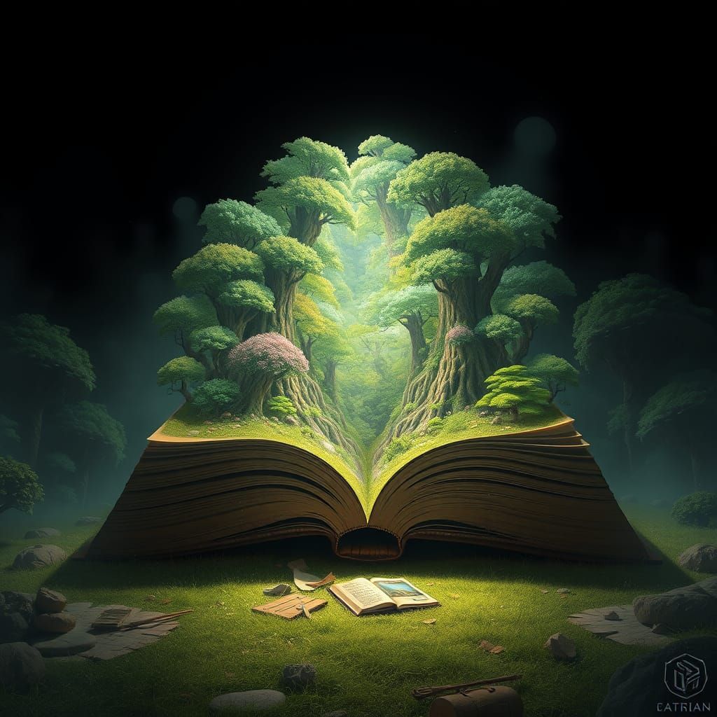 Forest Portal: A Pop-Up Book Landscape