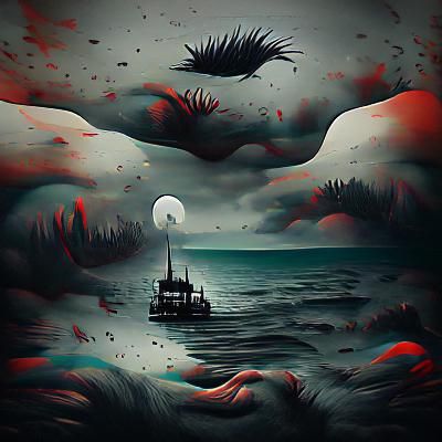 World End Sea AI Generated Image