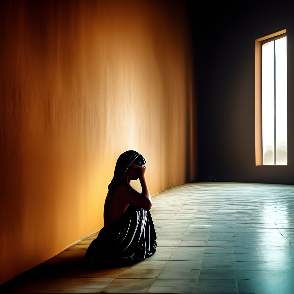 Goddess Weeping: A Portrait of Loneliness