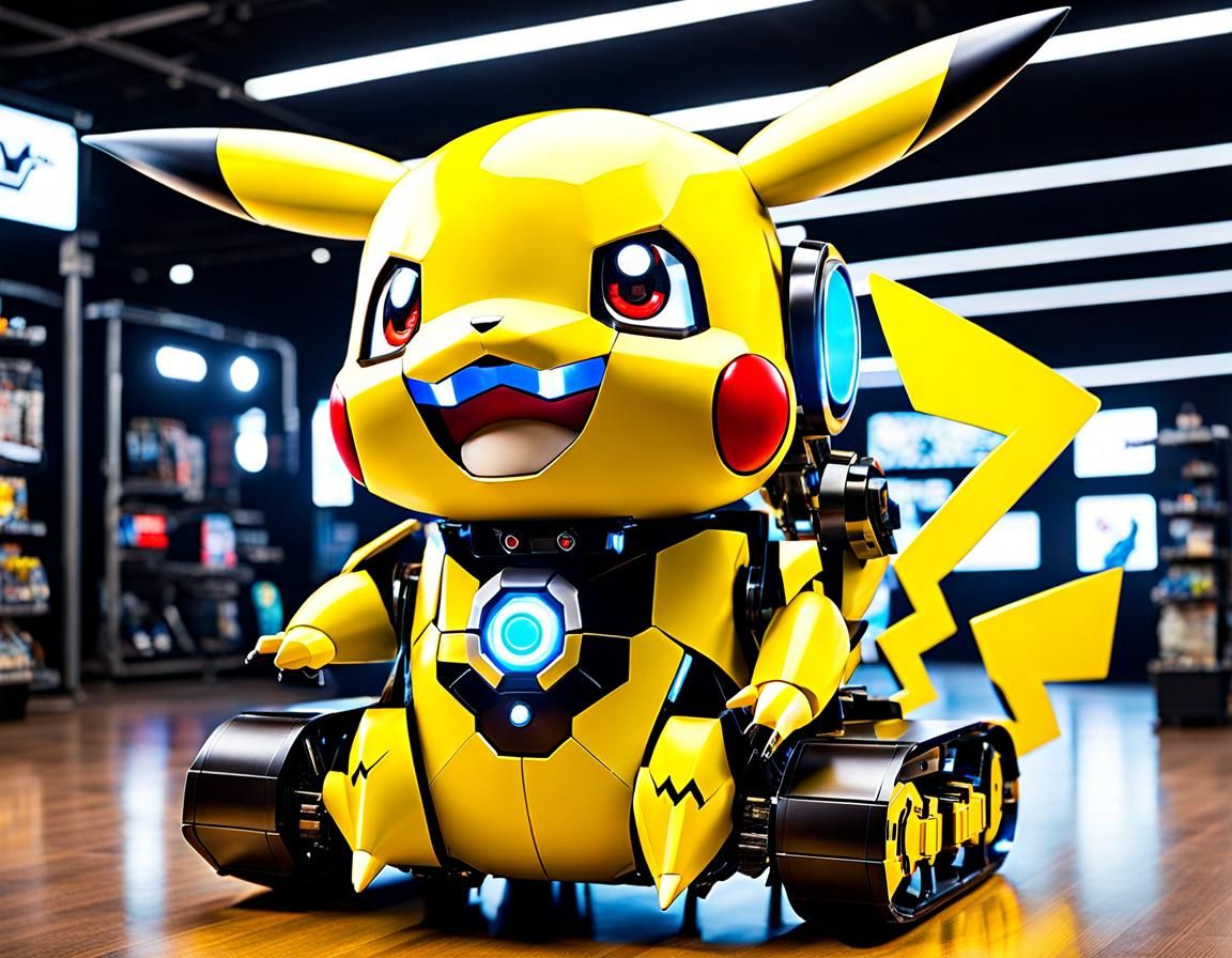 Pokemon A robotic pikachu