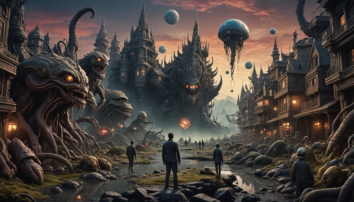 Alien Monsters in a Twilight Zone World