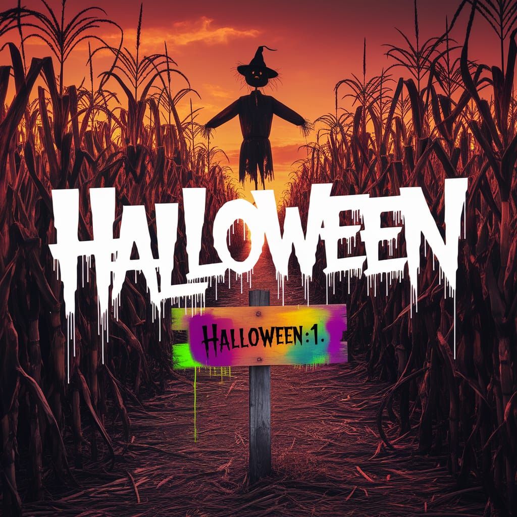 Spectral Scarecrow in Harvest Maze