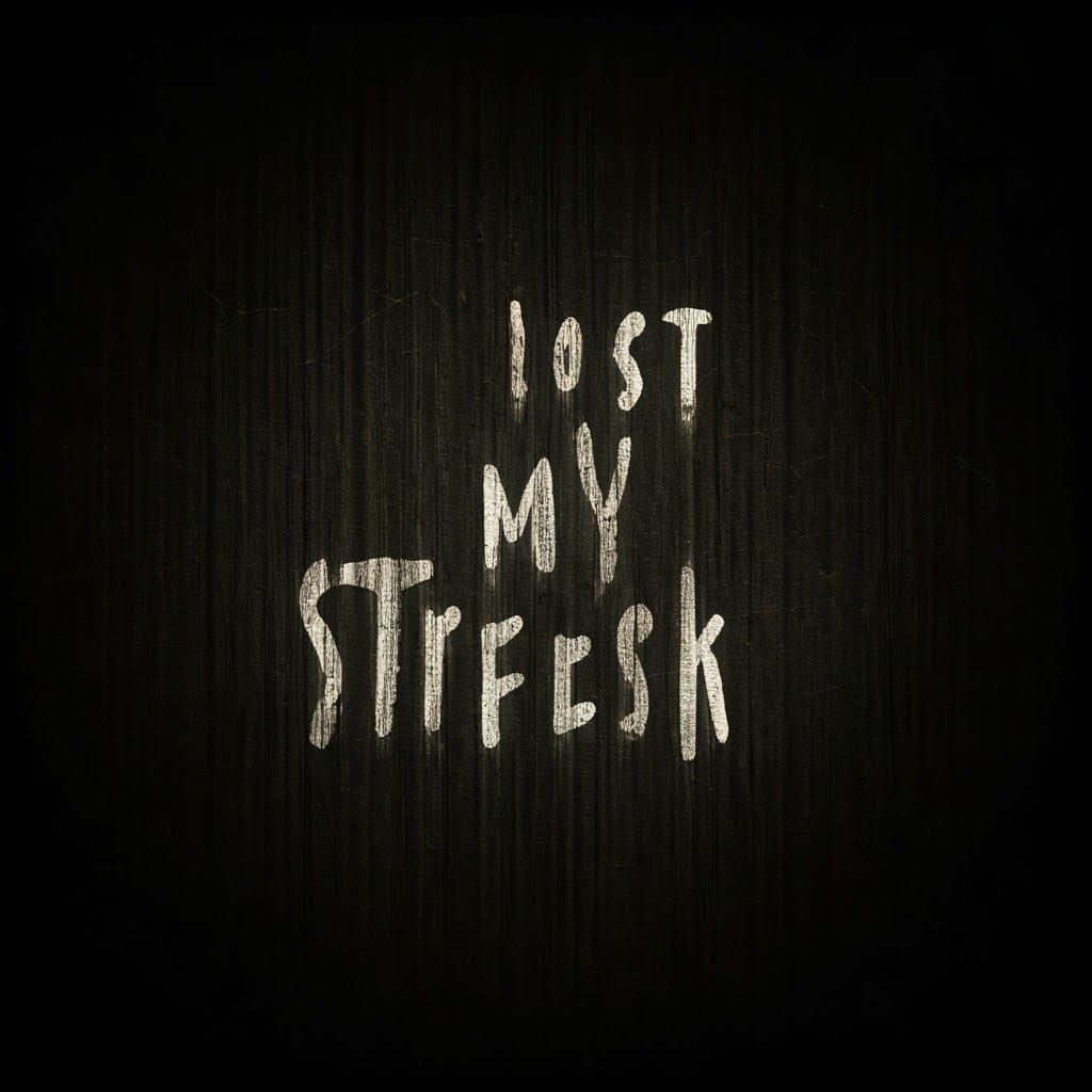 Futuristic Runner Stumbles in Desolate Landscape