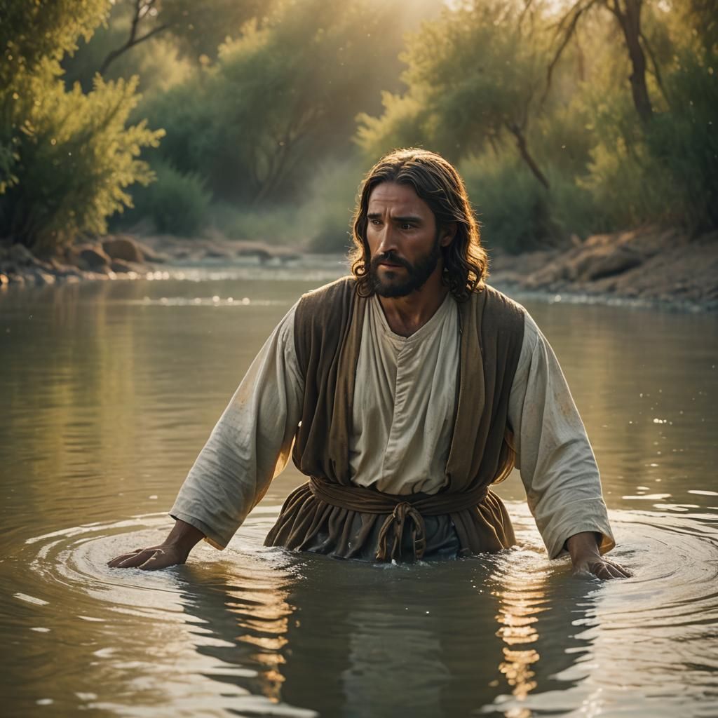 Jesus' Baptism in the Jordan River