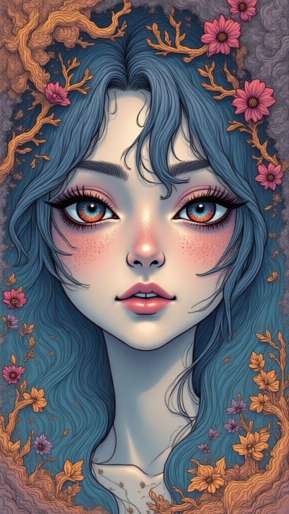 <lora:Cosmic Static:1.0> <lora:Void Fracture:1.0>