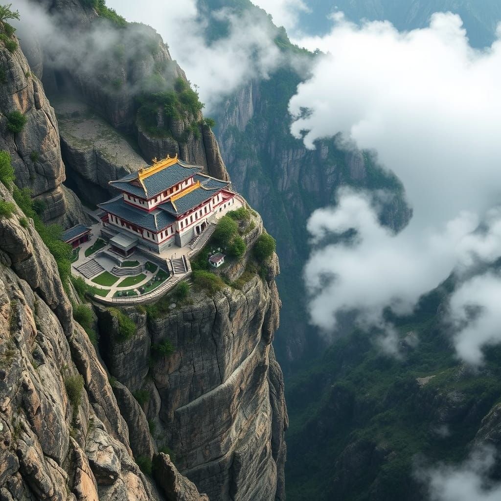 Keikoku Monastery: Dragon Mist Overlooking the Abyss