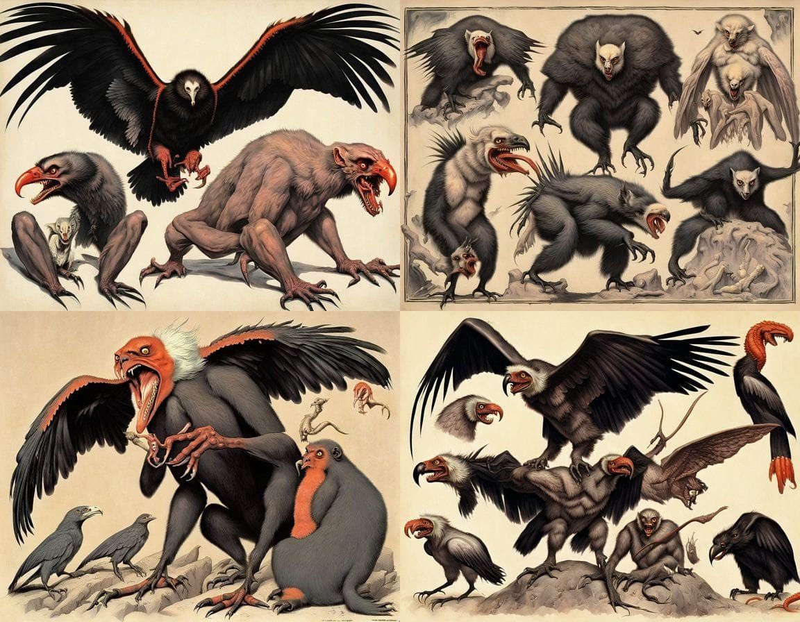 Melting Hybrid Creature in Brutal 1950s Japan