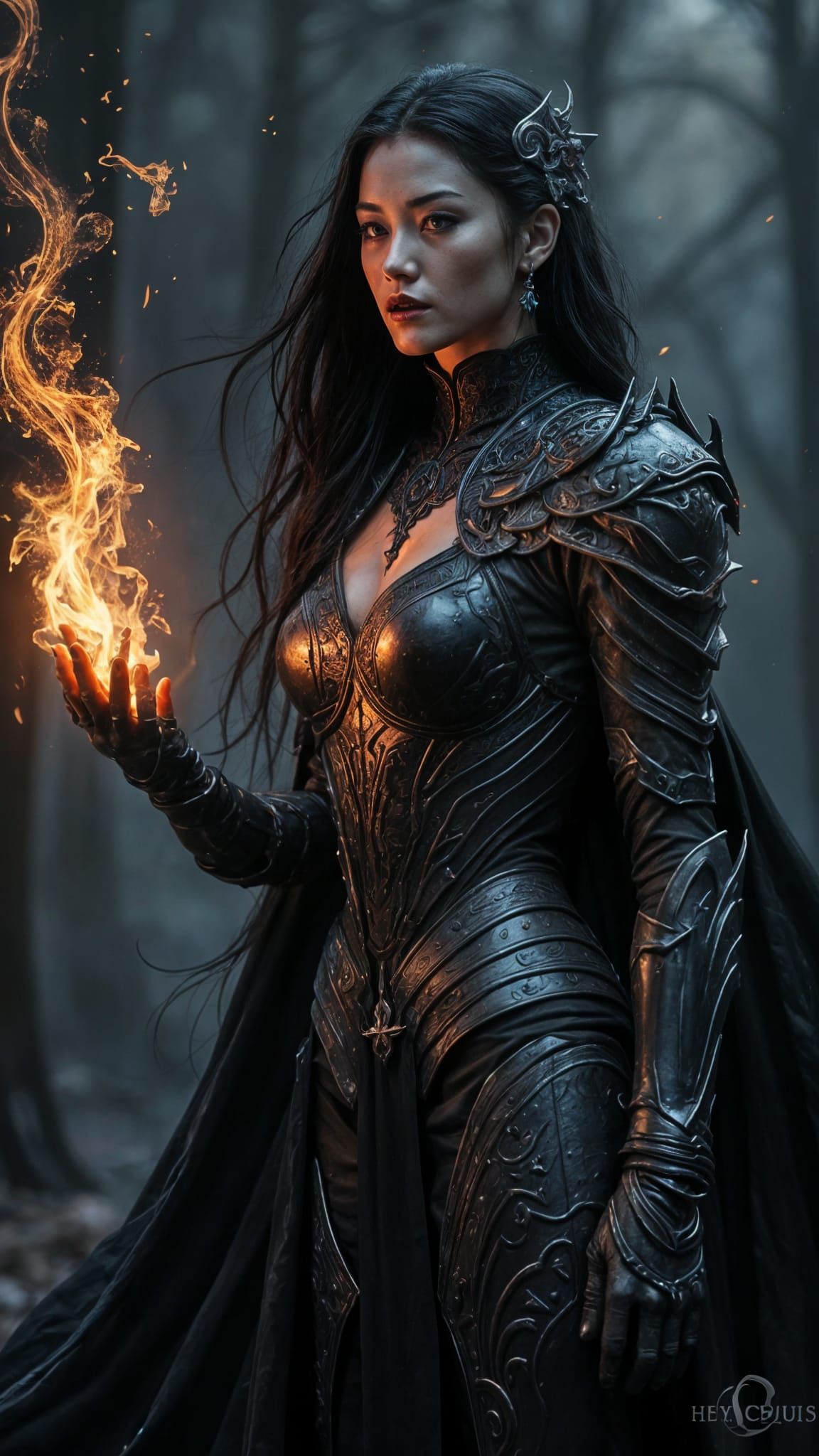 Jamie Chung as Chernobog, Dark Sorceress of Shadow