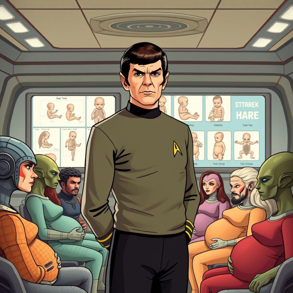 Vulcan Parenting 101: A Star Trek-Inspired Scene
