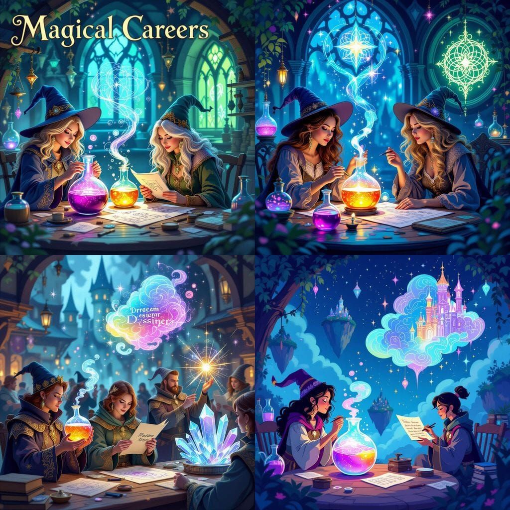 Magical Careers: Potion Testers, Dream Designers, Spell Arch...