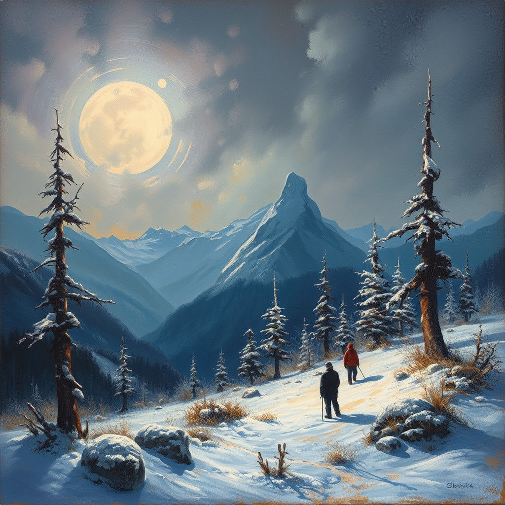 Stillness: An Oil Painting Inspired by James Gurney