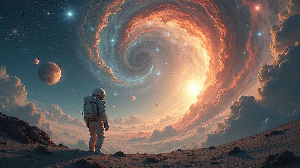 Cosmic Traveler Observes the Birth of the Universe