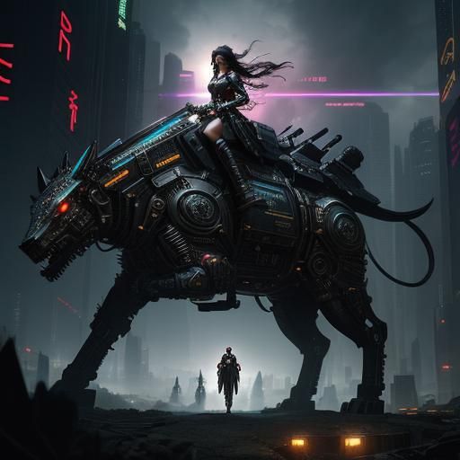 Cyberpunk Time Travelers on a Neo-Eclectic Adventure