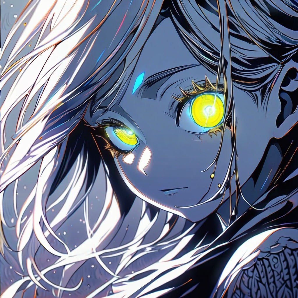 Anime Goddess in Modern Attire