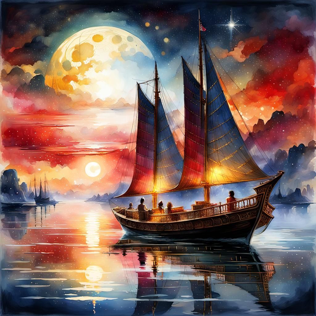 Egyptian Sailing Boat