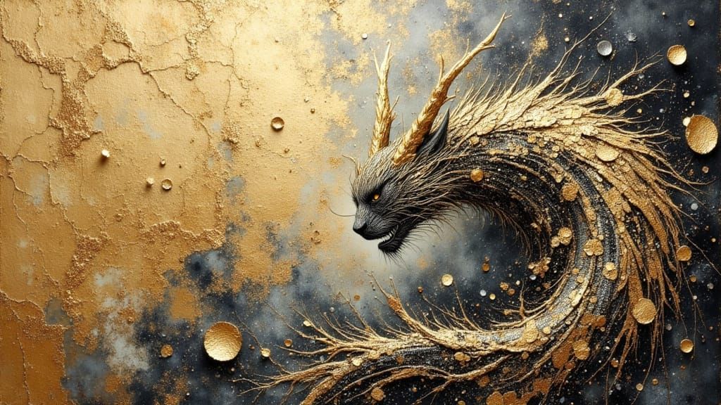 Ancient Gold Artifacts in Cloisonne Style