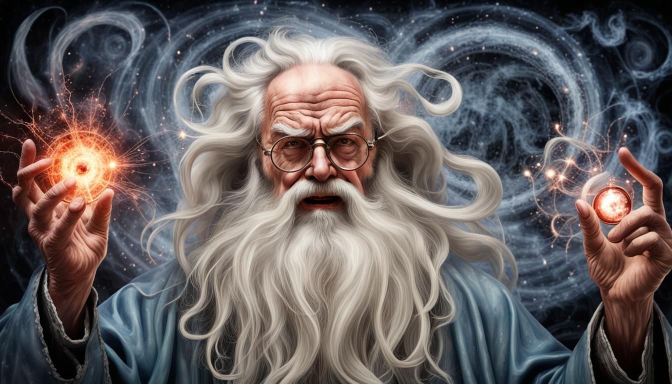 Sinister Father Time Embodiment of Malevolence