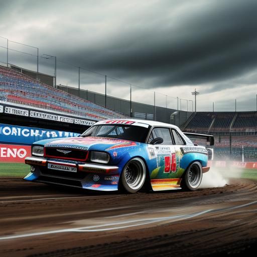 Demolition Derby at Cowdenbeath in Astral Illustration