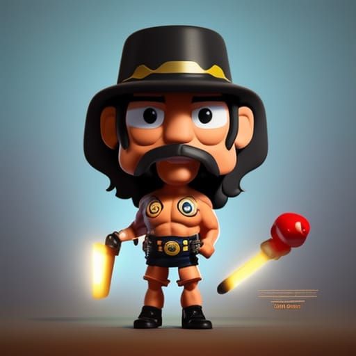 Danny Trejo as action toys.