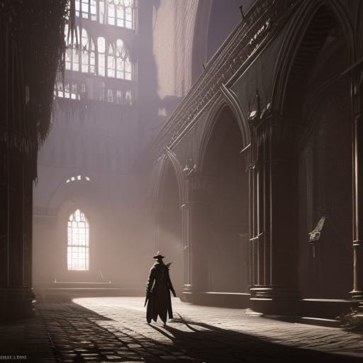 Ghent Post Office in Bloodborne Yharnam