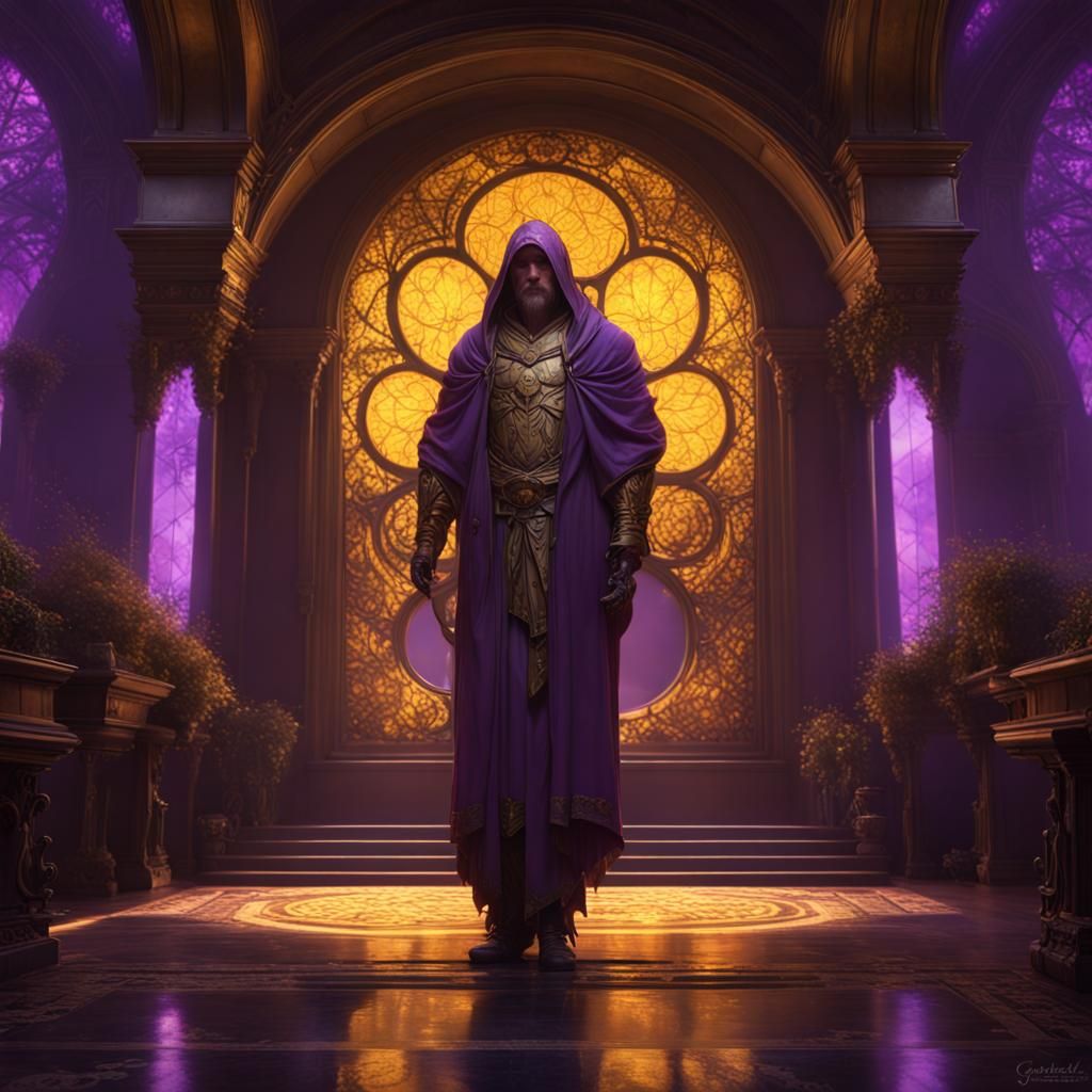 Gabriel Dark Fantasy Concept Art in Unreal Engine