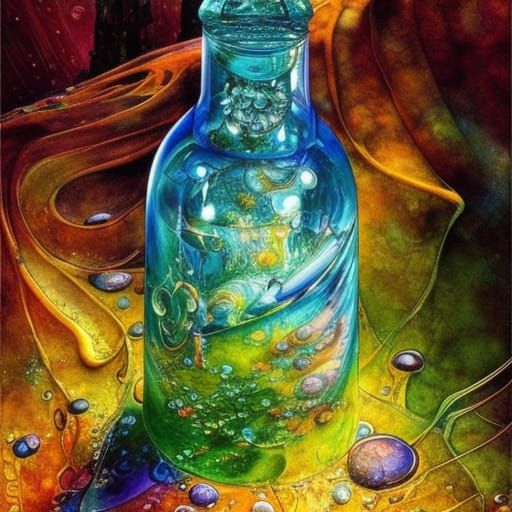 Ship in a Bottle: Detailed Concept Art