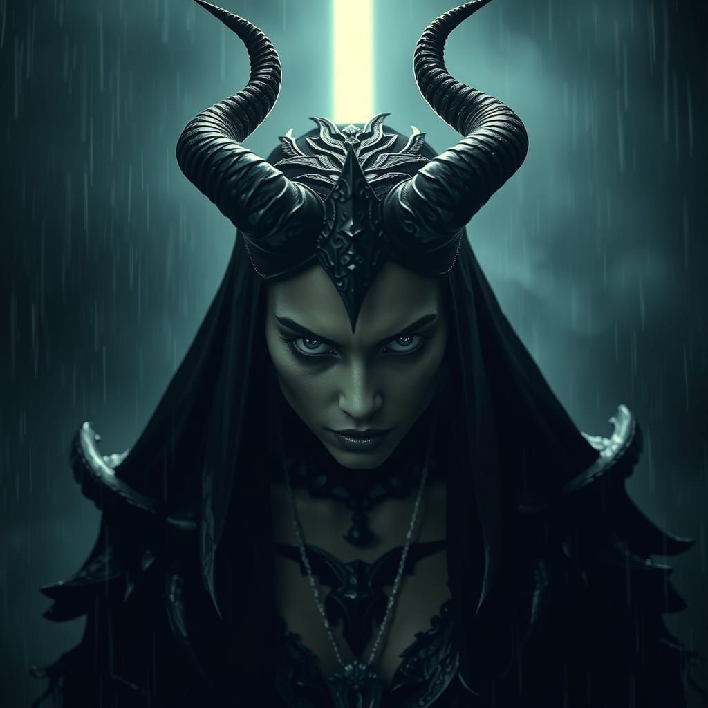 Menacing Lilith, Ancient Queen and Demoness