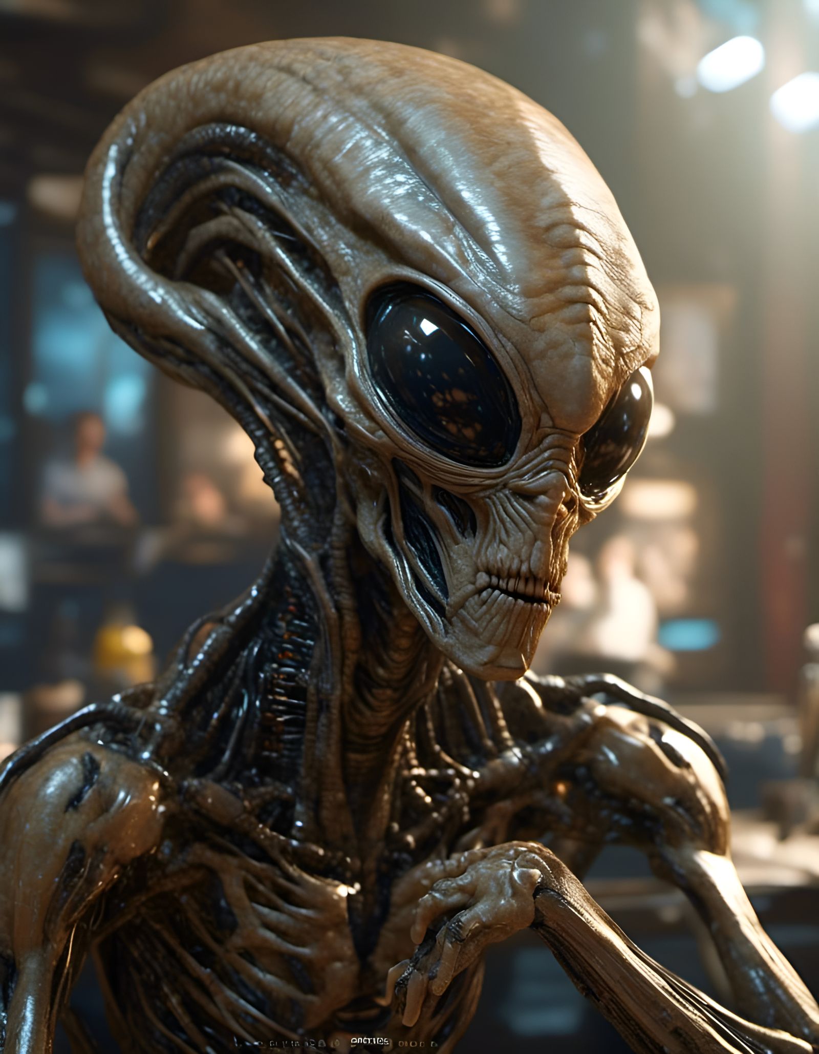 ALIEN LIFE_LIKE SERIES 34 "BEANHEAD”