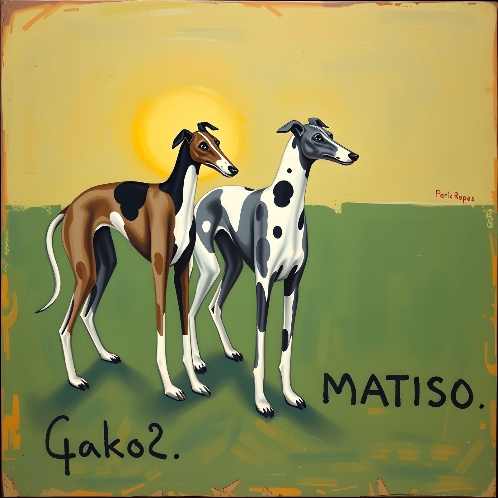 Paolo’s Greyhounds (Gako2 & Matiso)