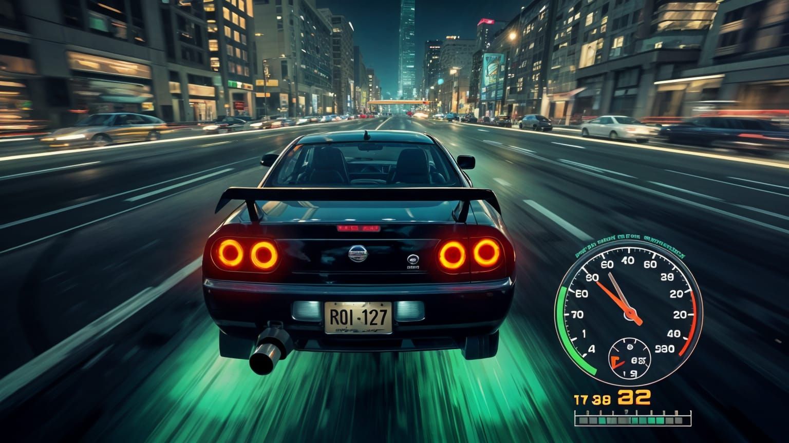 Nissan Skyline in Need for Speed Underground Style