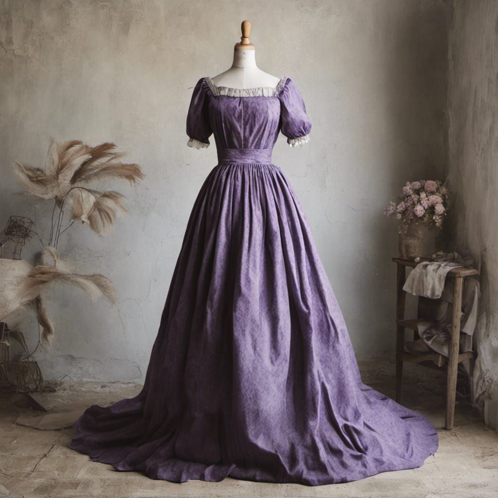 Fairytale Medieval Dress on Dress Form