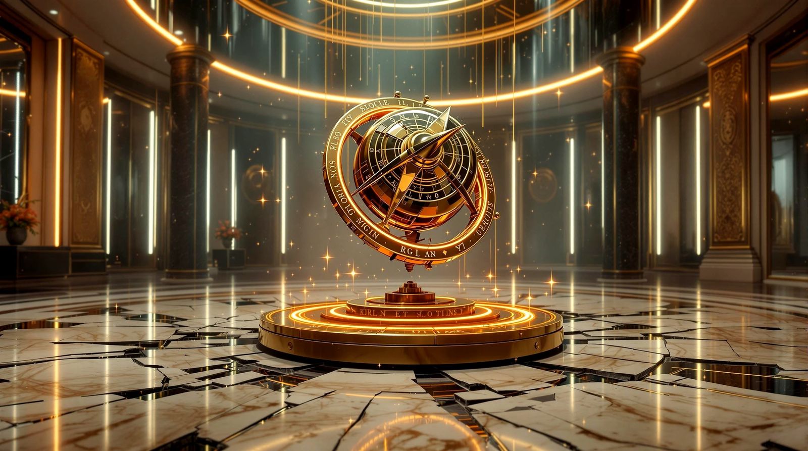 The Unpredictable Bouncing Rotator