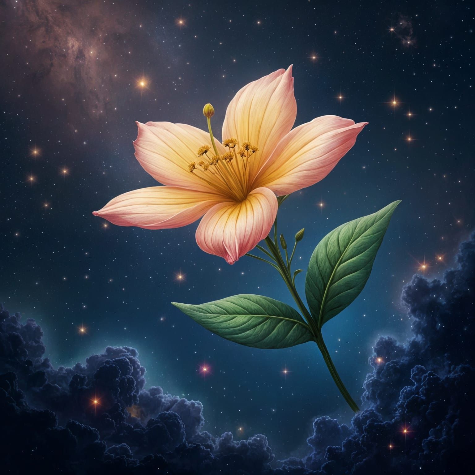 Cosmic Bloom in a Distant Galaxy