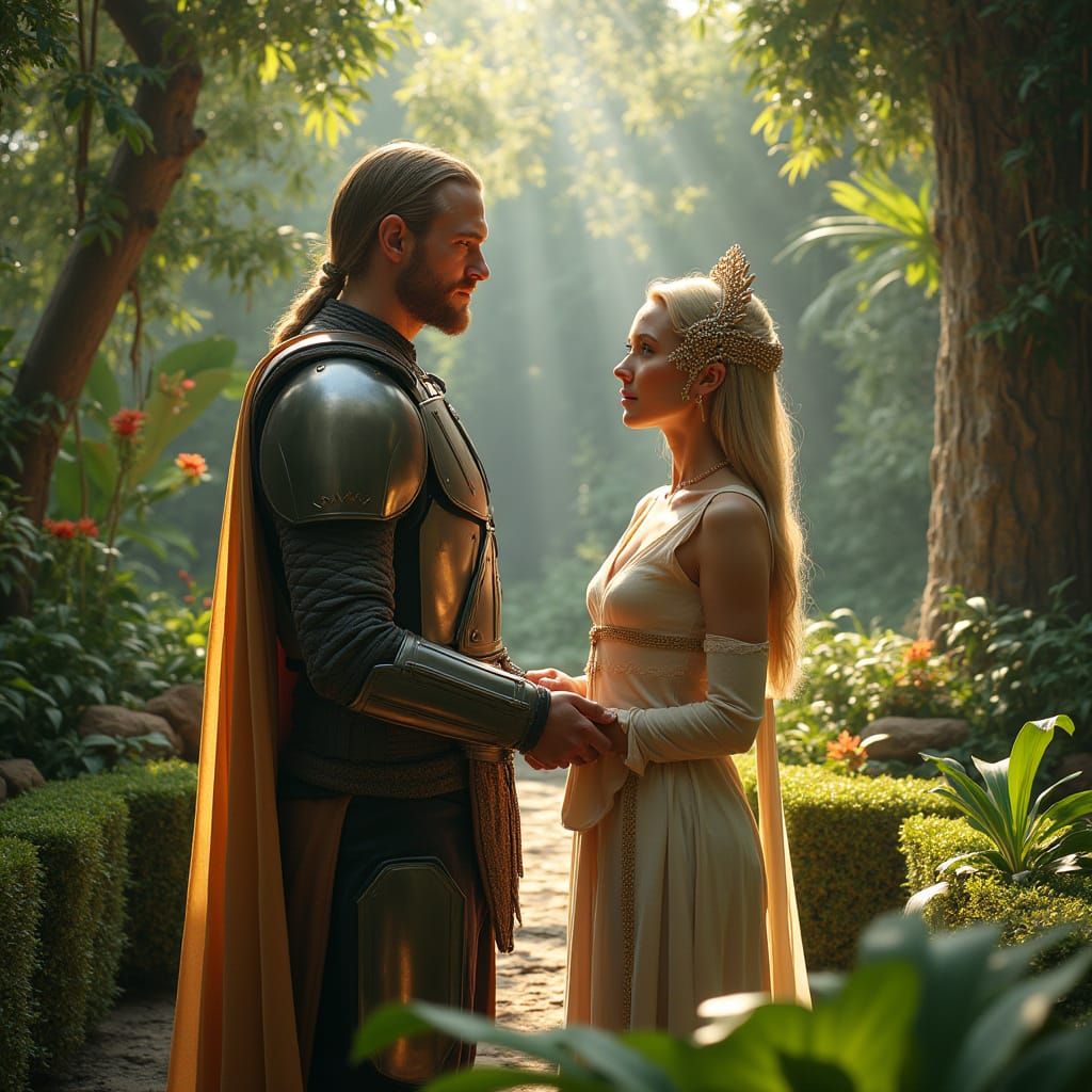 Regal Love in Mandalorian Gardens