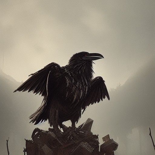 Odin's Hall in Ancient Norse Temple