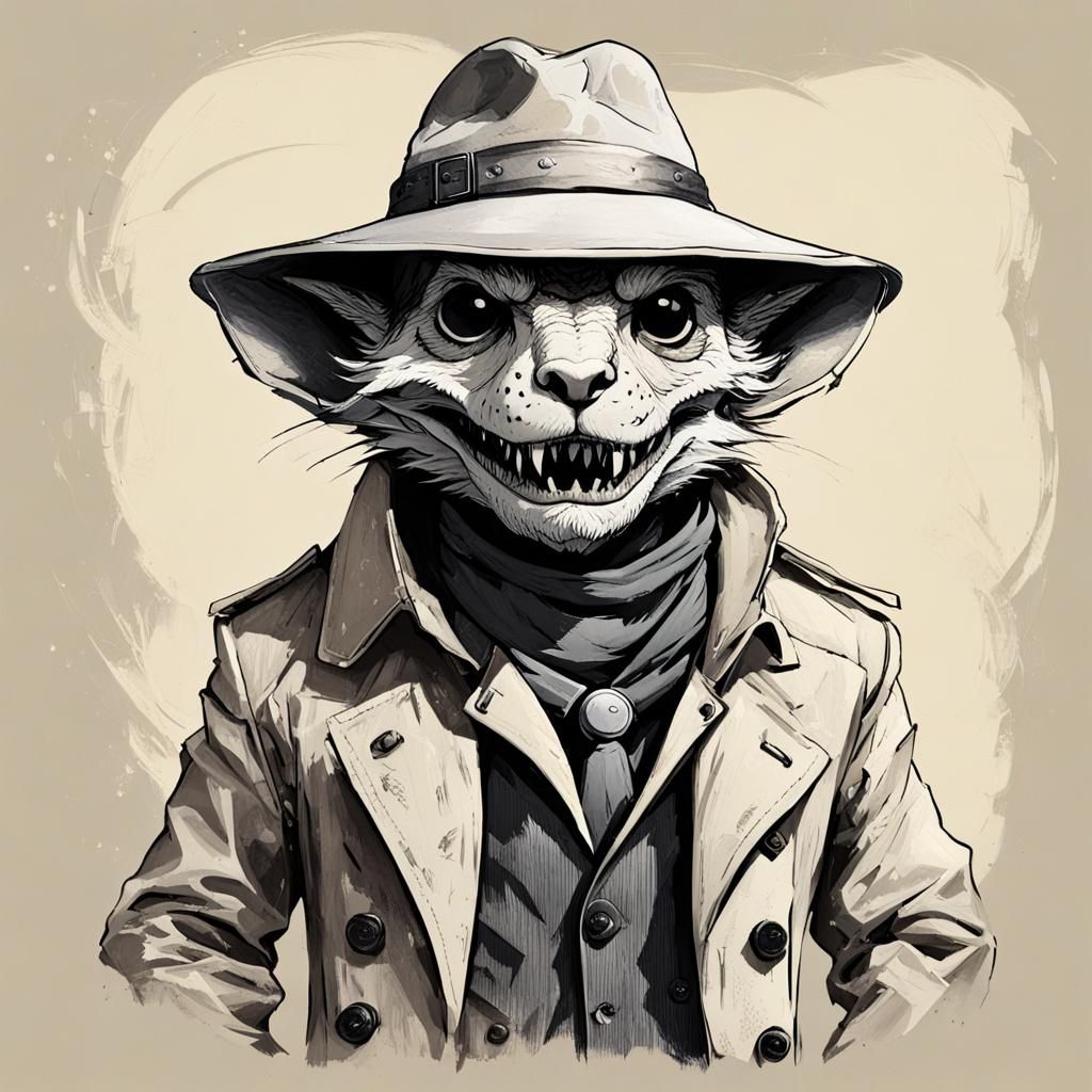 Kobolds in Trench Coat Singing a Song