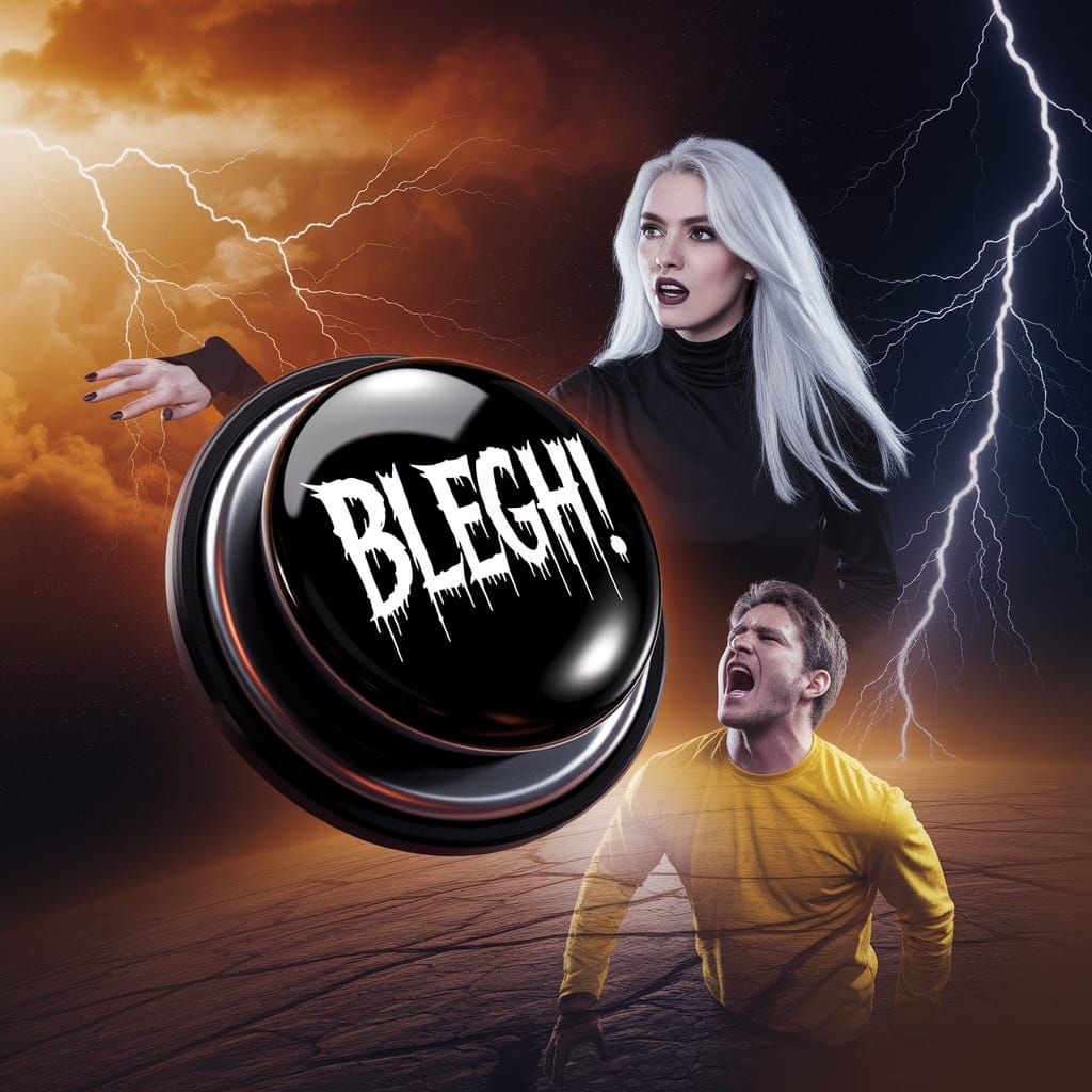 Ghostly Elsa Crushes Button with Scream in Haunting Thrash M...