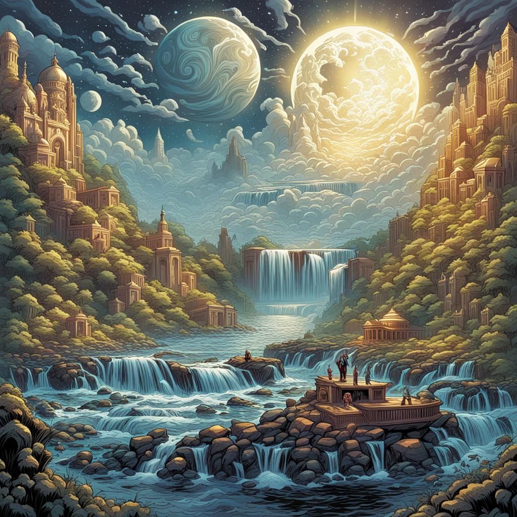 Divine Love Comic Book Art by Mark Brooks and Dan Mumford