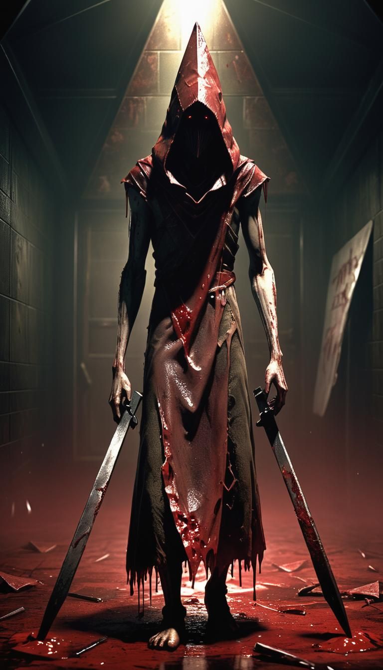 Silent Hill Pyramid Head Horror Cinematic