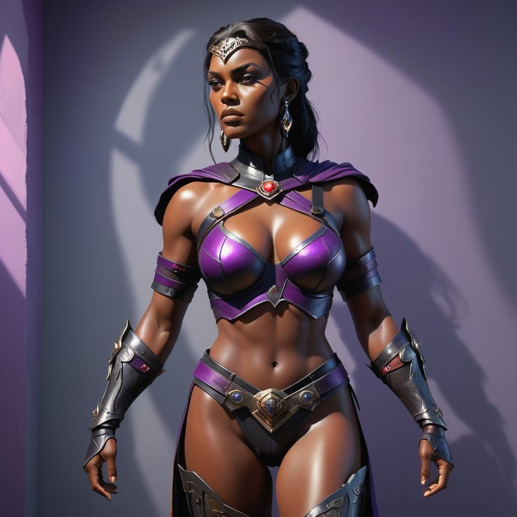 Cristal warrior woman  -  Axera