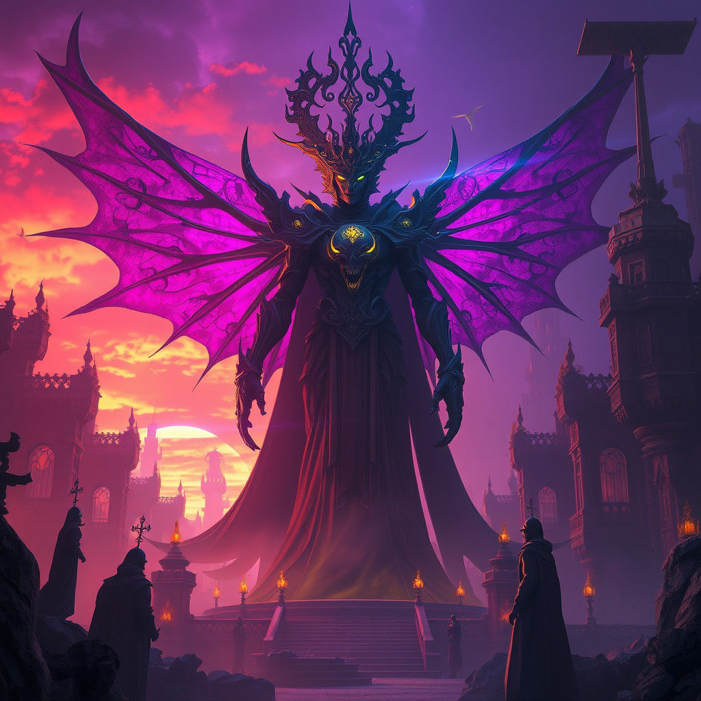 Monarch Heathen Reigns in Dark Fantasy Realm