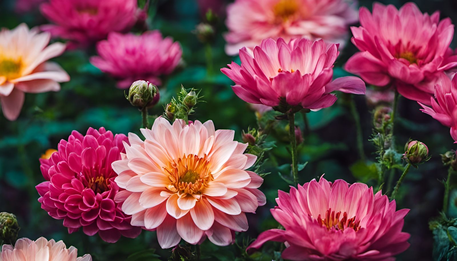 Flowers Bloom: An AI Interpretation of Hope