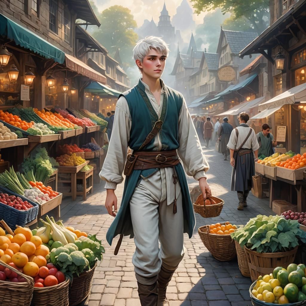 Anime Noble at Medieval Market