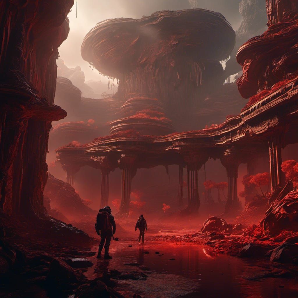 Ethereumnia: Cinematic Concept Art of a Lost World