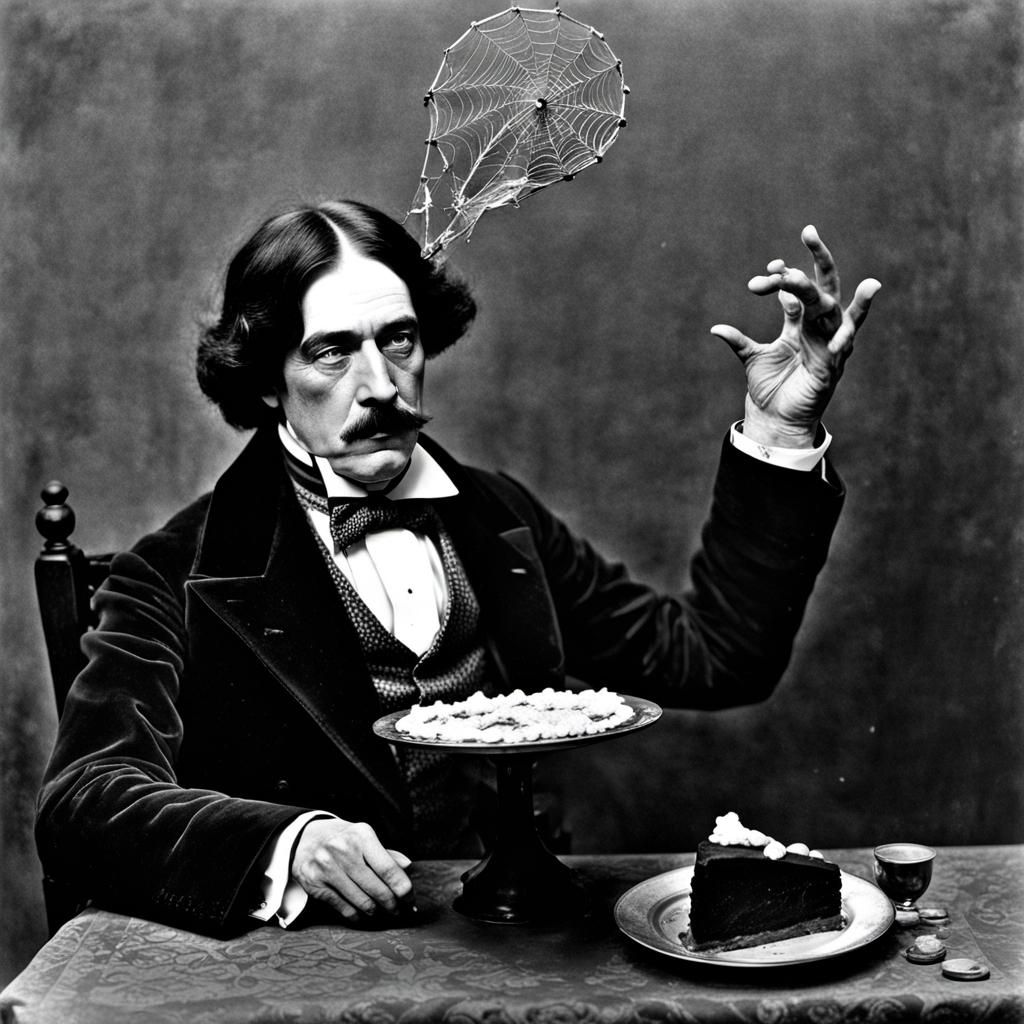 Hegelian Halloween: A Retro-Lithographic Nightmare