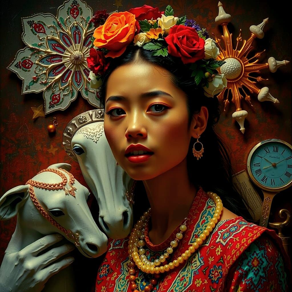 Abstract Concept of Perfection and Beauty