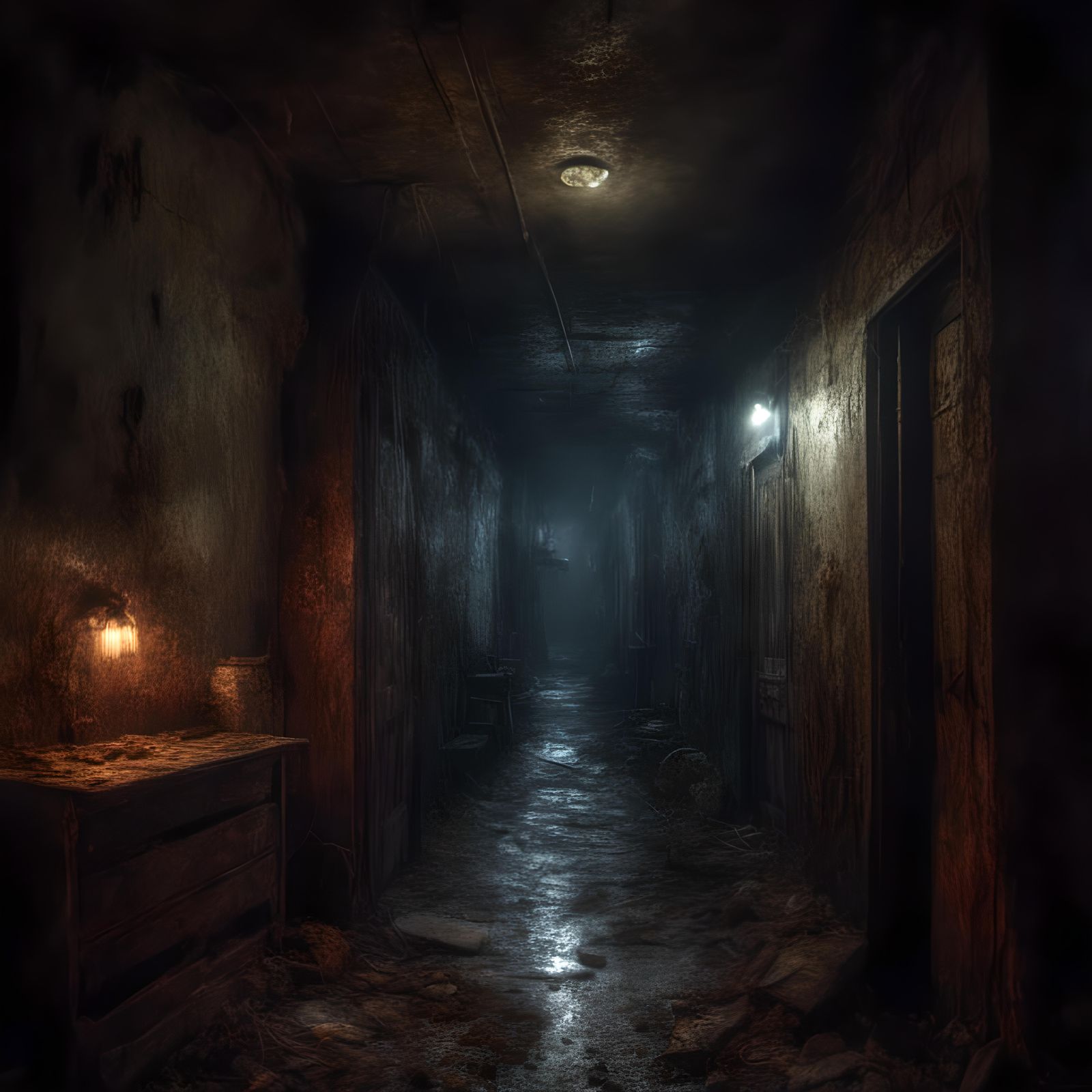 Horrifying Night Terror Emerges from Hallway